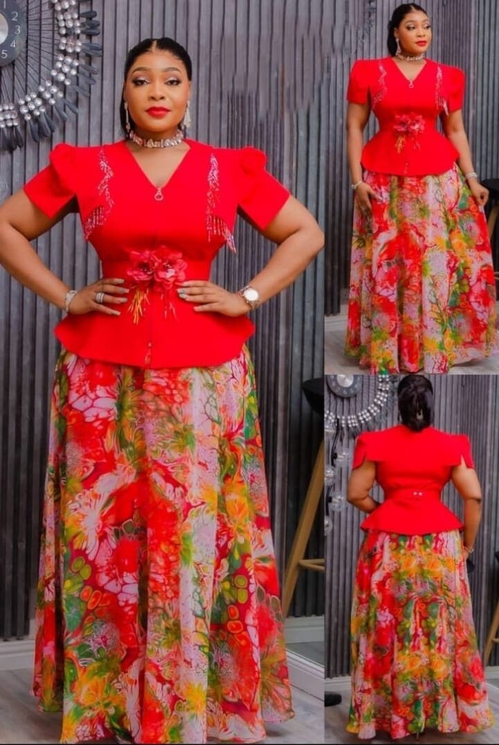 Burnt Orange Two-Piece — G & I Designs Boutique